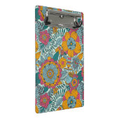 Mini Porte-bloc Motif floral coloré (Incliné)