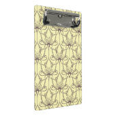 Mini Porte-bloc Motif floral crème (Incliné)