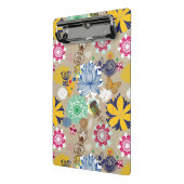 Mini Porte-bloc Motif floral dans le rétro style 3 (Angle2)