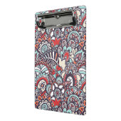 Mini Porte-bloc Motif floral de griffonnage de Paisley (Angle2)
