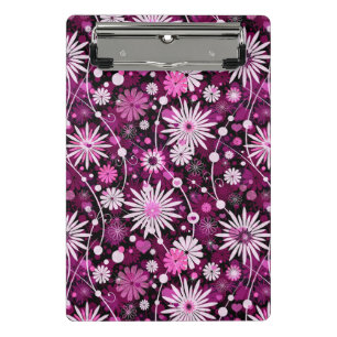 Mini Porte-bloc Motif floral de Valentine