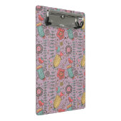 Mini Porte-bloc Motif floral élégant avec des fleurs (Incliné)
