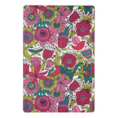 Mini Porte-bloc Motif floral lumineux (Dos)