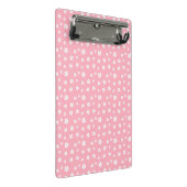 Mini Porte-bloc Motif floral rose (Incliné)