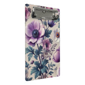 Mini Porte-bloc motif floral transparent avec anémone belle (Incliné)