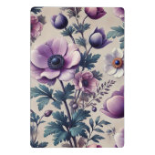 Mini Porte-bloc motif floral transparent avec anémone belle (Dos)