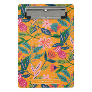 Mini Porte-bloc Motif floral tropical moderne