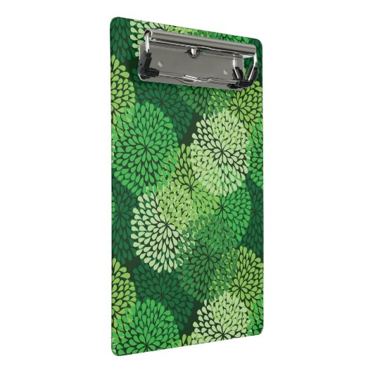 Mini Porte-bloc Motif floral vert (Incliné)