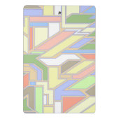 Mini Porte-bloc Motif géométrique 3 (Dos)