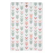 Mini Porte-bloc Motif géométrique dans le rétro style (Dos)