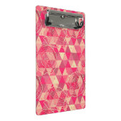 Mini Porte-bloc Motif géométrique de fleur (Incliné)