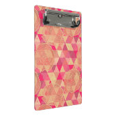 Mini Porte-bloc Motif géométrique de fleur (Incliné)