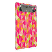 Mini Porte-bloc Motif géométrique de triangles (Incliné)