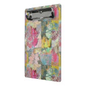 Mini Porte-bloc Motif grunge floral d'art (Angle2)