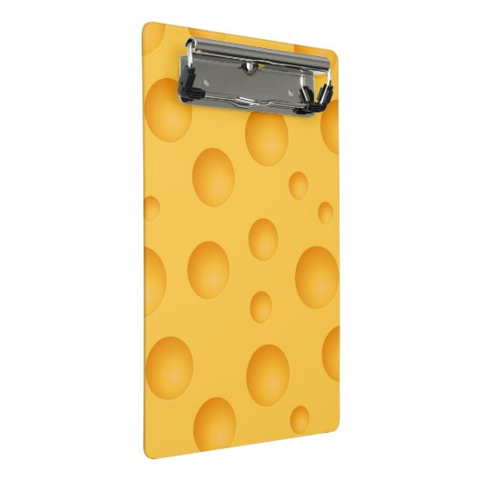 Mini Porte-bloc Motif jaune de fromage (Incliné)