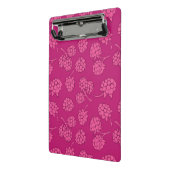Mini Porte-bloc Motif magenta de baie (Angle2)