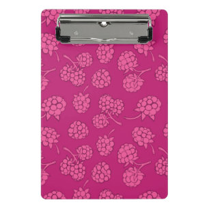 Mini Porte-bloc Motif magenta de baie