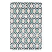 Mini Porte-bloc Motif marocain de turquoise (Dos)