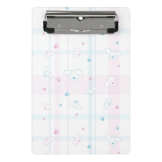 Mini Porte-bloc Motif mignon avec des chiens (Devant)