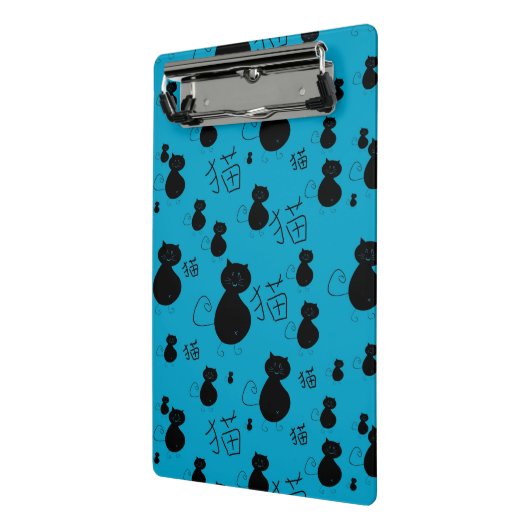 Mini Porte-bloc Motif mignon de minou (Angle2)