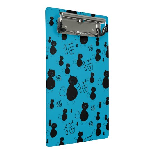 Mini Porte-bloc Motif mignon de minou (Incliné)