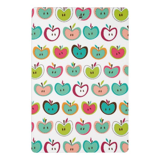 Mini Porte-bloc Motif mignon de pomme (Dos)