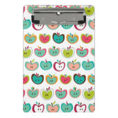 Mini Porte-bloc Motif mignon de pomme (Devant)