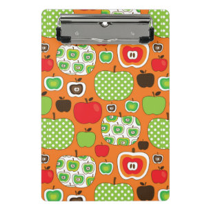 Mini Porte-bloc Motif mignon d'illustration de pomme