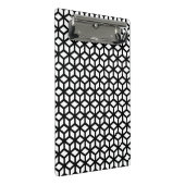 Mini Porte-bloc Motif noir et blanc de cube (Incliné)