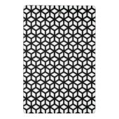 Mini Porte-bloc Motif noir et blanc de cube (Dos)