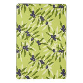 Mini Porte-bloc Motif olive (Dos)