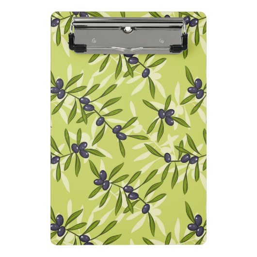 Mini Porte-bloc Motif olive (Devant)