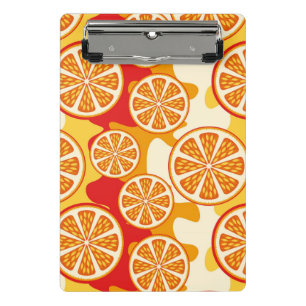 Mini Porte-bloc Motif orange