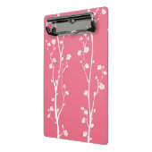 Mini Porte-bloc Motif oriental de fleur de prune (Angle2)