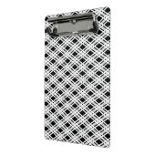Mini Porte-bloc Motif rayé de plaid (Angle2)