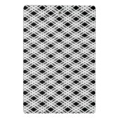 Mini Porte-bloc Motif rayé de plaid (Dos)