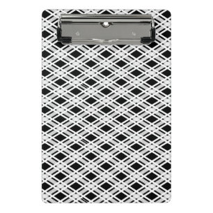 Mini Porte-bloc Motif rayé de plaid