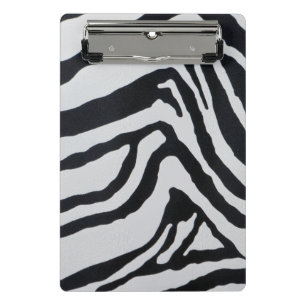 Mini Porte-bloc Motif rayure de zèbre