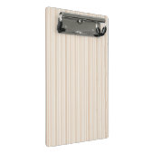 Mini Porte-bloc Motif rayure neutre douce (Incliné)
