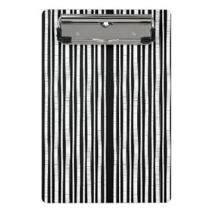 Mini Porte-bloc Motif rayures verticales modernes