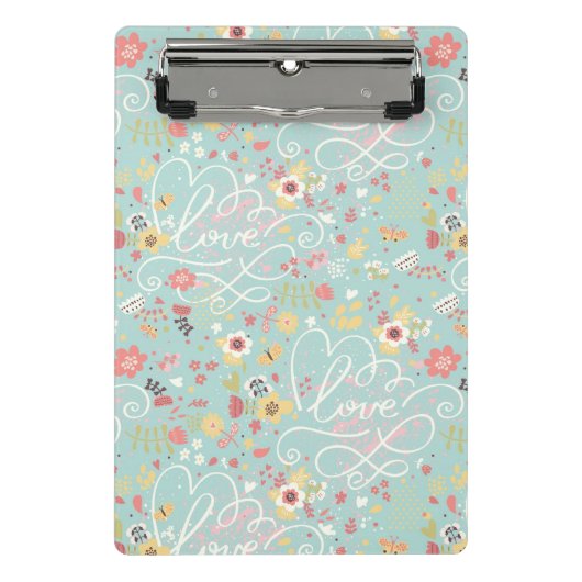 Mini Porte-bloc Motif romantique lumineux moderne (Devant)