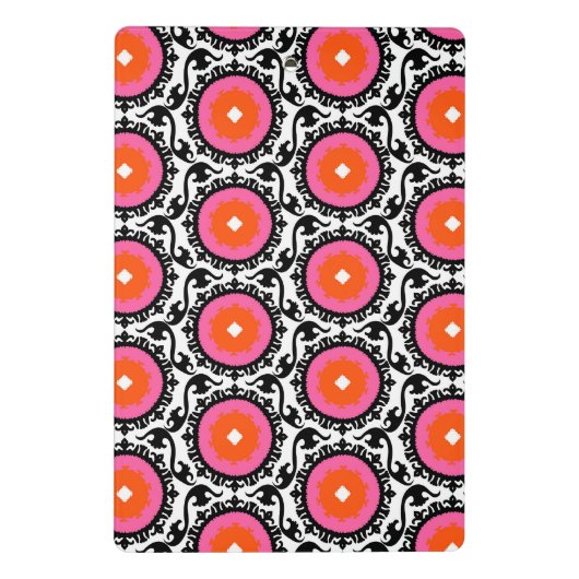 Mini Porte-bloc Motif rose de Suzani (Dos)