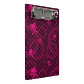 Mini Porte-bloc Motif rose d'Emo avec des cercles (Incliné)