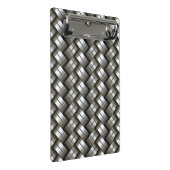 Mini Porte-bloc Motif tissé en métal (Incliné)