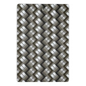 Mini Porte-bloc Motif tissé en métal (Dos)