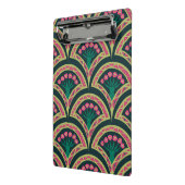 Mini Porte-bloc motif vert en forme de coquillage (Angle2)