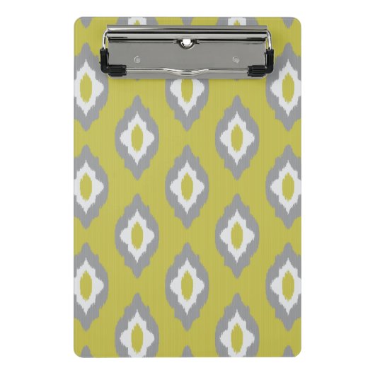 Mini Porte-bloc Motif vintage d'Ikat (Devant)
