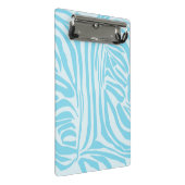 Mini Porte-bloc Motif Zèbre Bleu (Incliné)
