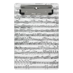 Mini Porte-bloc Musique de feuille pour l'ouverture à 'Egmont
