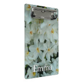 Mini Porte-bloc Narcisse à fleurs blanches Paperwhite (Incliné)